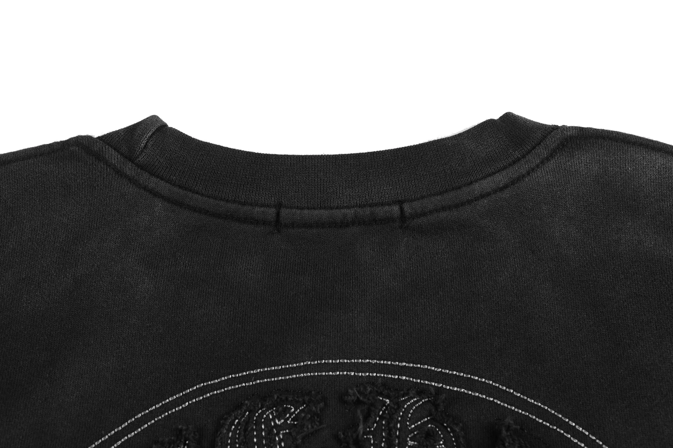 P290 Chrome Hearts Chrome Hearts Washed Cross Sweatshirt Size: SMLXL Color: Black